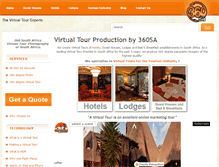 Tablet Screenshot of 360sa.co.za